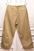 画像3: NICENESS　" ALBARN - Aged Effect Resized Chino Trousers "　col.Beige