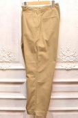 画像4: NICENESS　" ALBARN - Aged Effect Resized Chino Trousers "　col.Beige