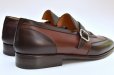 画像5: F.lli Giacometti　" BI-COLORE Monk Strap Shoes "　col.Testa Di Moro