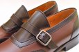画像4: F.lli Giacometti　" BI-COLORE Monk Strap Shoes "　col.Testa Di Moro