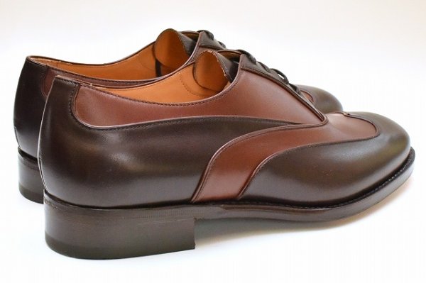 画像4: F.lli Giacometti　" BI-COLORE Leather Shoes "　col.Testa Di Moro