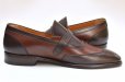 画像2: F.lli Giacometti　" BI-COLORE Monk Strap Shoes "　col.Testa Di Moro (2)