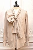 画像1: DRIES VAN NOTEN　" CURLBITT 2297 M.W. SHIRT "　col.BEIGE (1)