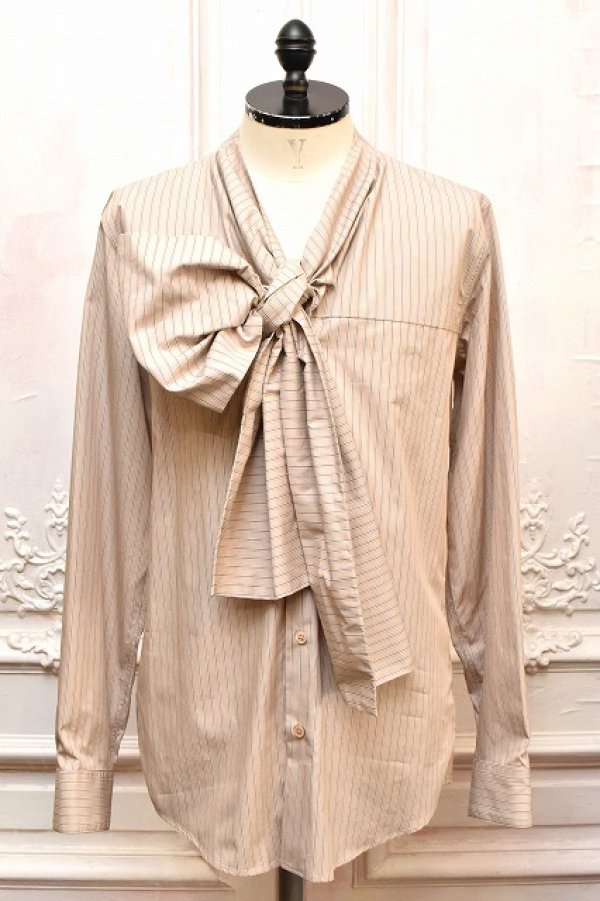画像1: DRIES VAN NOTEN　" CURLBITT 2297 M.W. SHIRT "　col.BEIGE