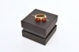 画像1: DRIES VAN NOTEN　" Ring M252-646 Q.092 - Gemstone "　Col.DarkRed (1)