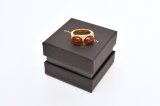 DRIES VAN NOTEN　" Ring M252-646 Q.092 - Gemstone "　Col.DarkRed