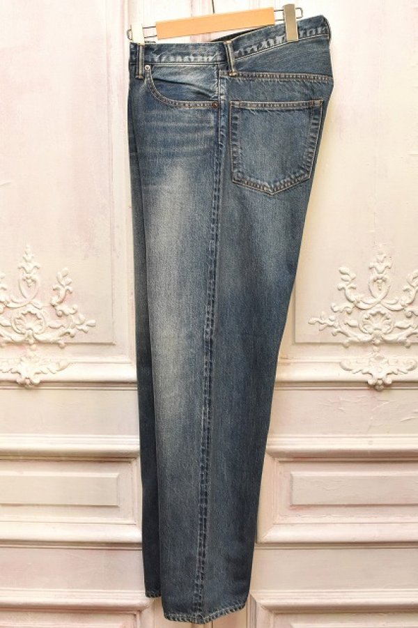 画像4: A.PRESSE　" Washed Denim Wide Pants "　col.Indigo