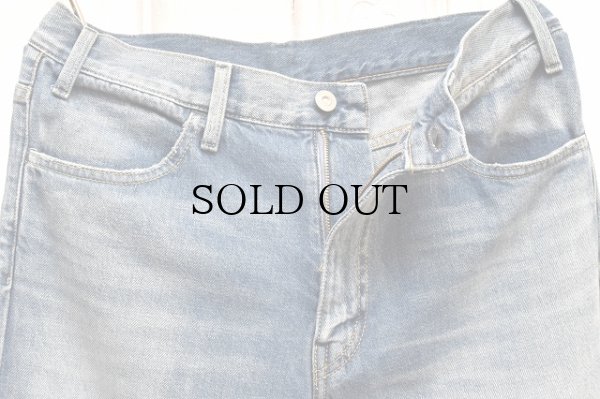 画像3: MAATEE＆SONS　" FLARE DENIM repair "　col.Indigo