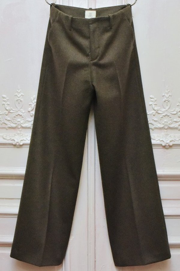 画像1: DECHAMPS　" LORO Pants "　col.Melange Green Brown