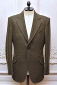 画像1: DECHAMPS　" LORO Jacket "　col.Melange Green Brown (1)