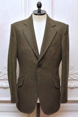 DECHAMPS　" LORO Jacket "　col.Melange Green Brown