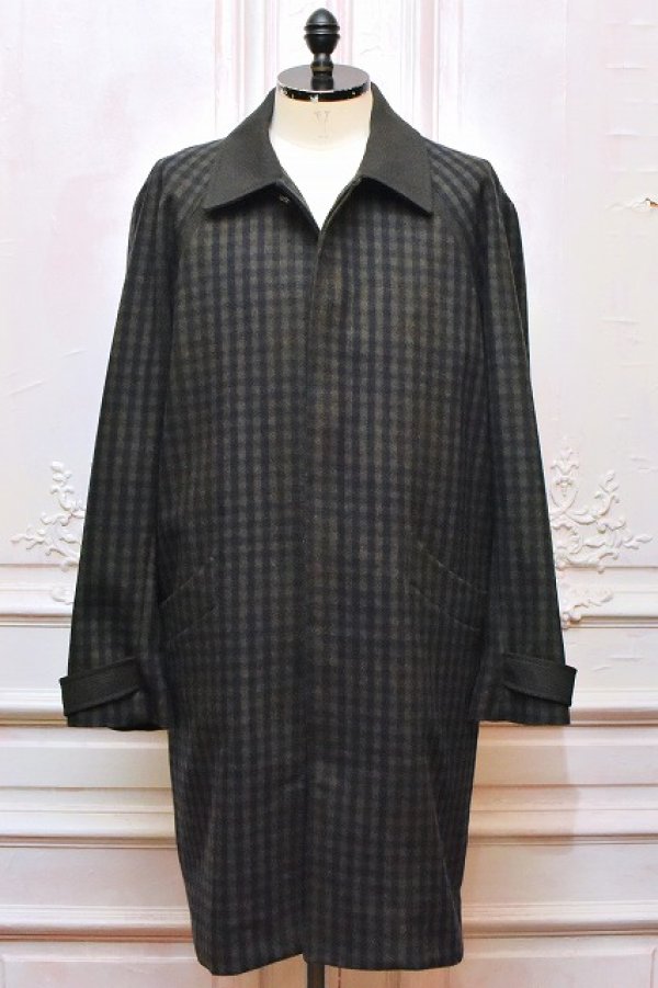 画像1: DECHAMPS　" LODE Coat "　col.Checked Green