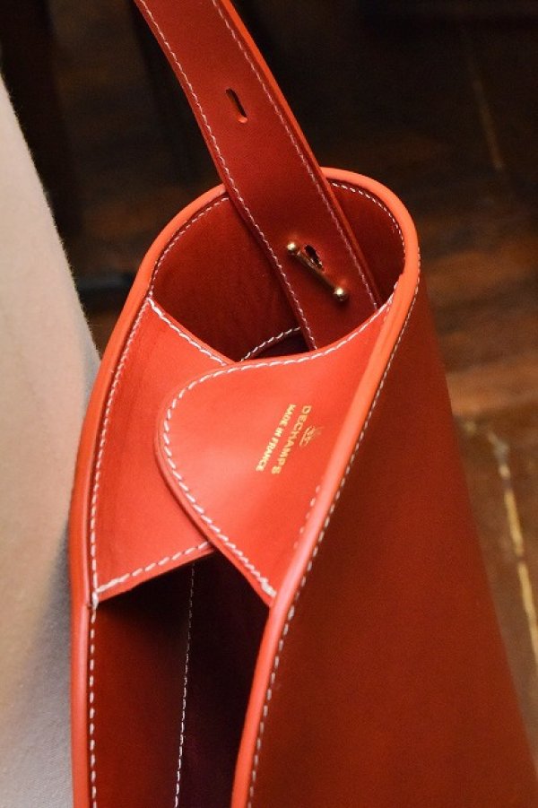 画像4: DECHAMPS　" BOW Bag "　col.Selvedge Red