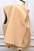 画像5: DECHAMPS　" SHEARLING Vest "　col.Tonka / Cream