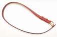 画像3: DECHAMPS　" SIGNATURE Belt "　col.Selvedge Red (3)