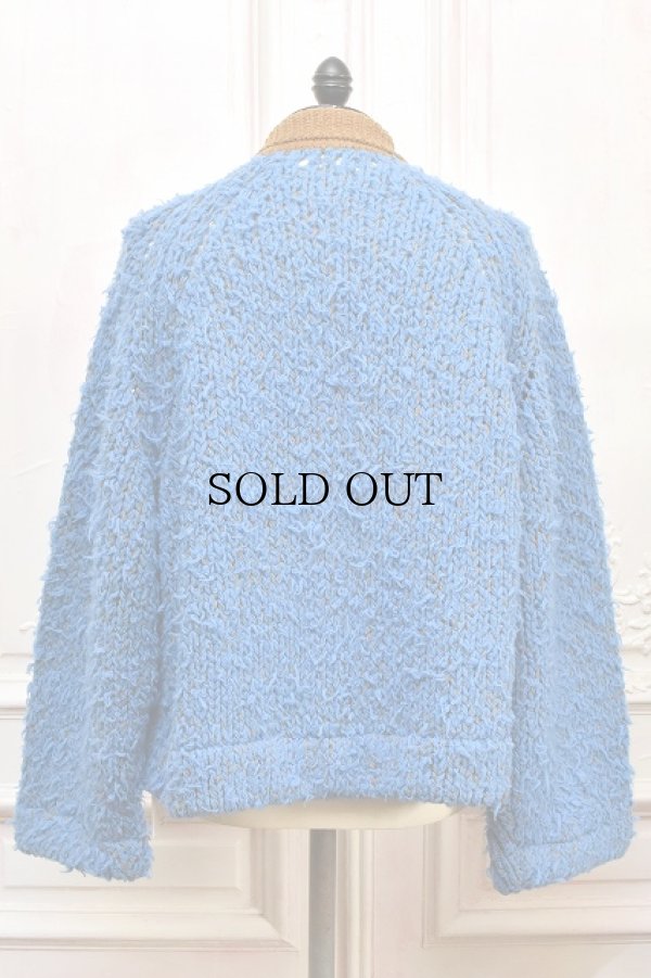 画像3: Kota Gushiken　" Fisherman's Wool Fur Jacket "　col.Light Blue