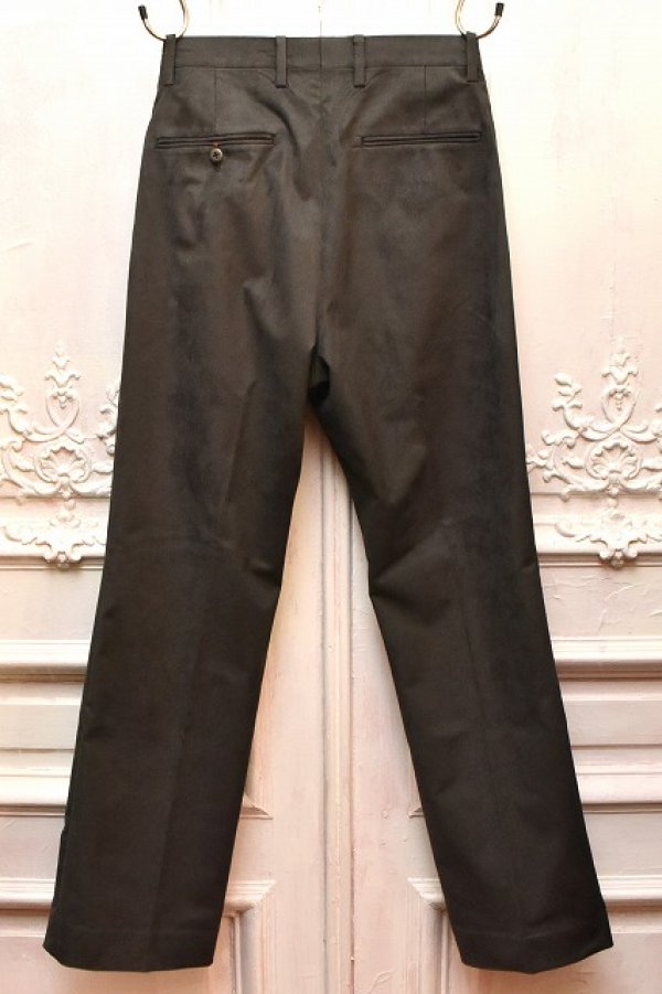 画像3: m's braque　" FLAIR Pants - Suede"　col.Charcoal grey