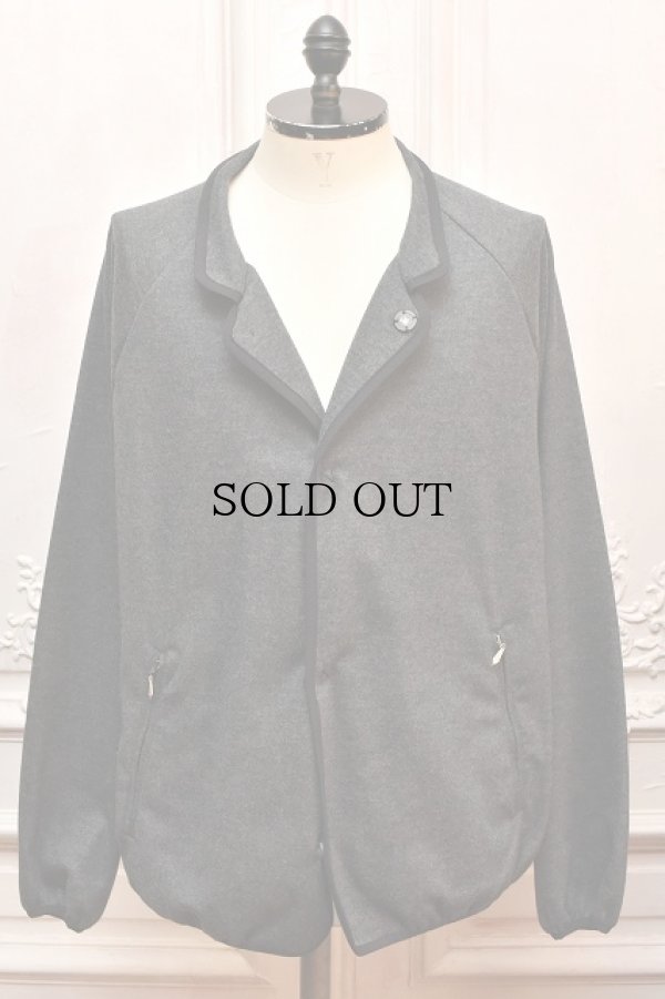 画像2: NICENESS　" SADE - 120s Ｗool Milled Piping Jacket "　col.Heather Gray
