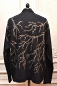 画像4: NICENESS　" COBAIN - Mohair Silk Thunder Cardigan "　col.Navy (4)