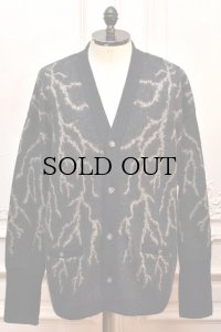 NICENESS　" COBAIN - Mohair Silk Thunder Cardigan "　col.Navy