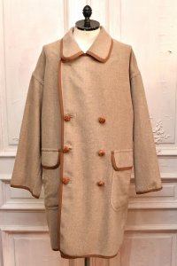 m's braque　" House Coat "　col.Natural / Brown