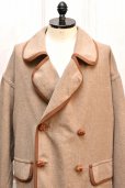 画像2: m's braque　" House Coat "　col.Natural / Brown (2)