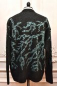 画像4: NICENESS　" COBAIN - Mohair Silk Thunder Cardigan "　col.Black (4)