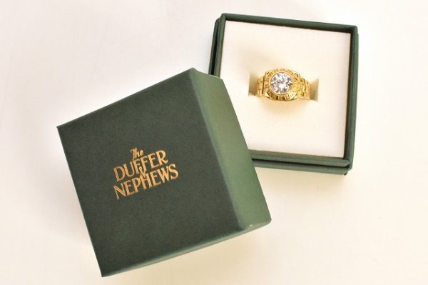 画像1: The DUFFER N NEPHEWS　" CLASS RING "　col.GOLD