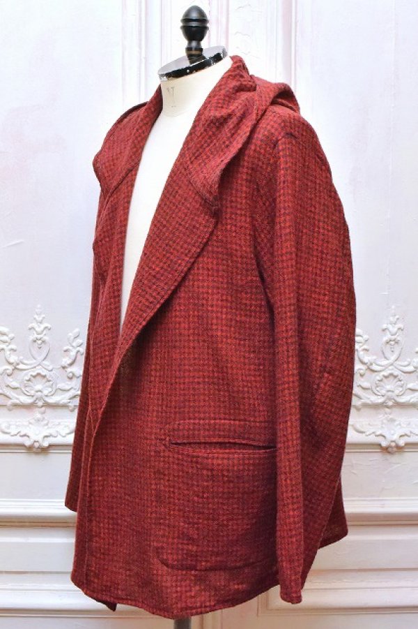 画像2: BLACKBIRD　" hooded toile shirt "　col.Red Check