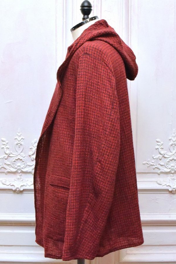 画像3: BLACKBIRD　" hooded toile shirt "　col.Red Check
