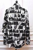 画像4: BLACKBIRD　" italian collar button down shirt "　col.print (4)