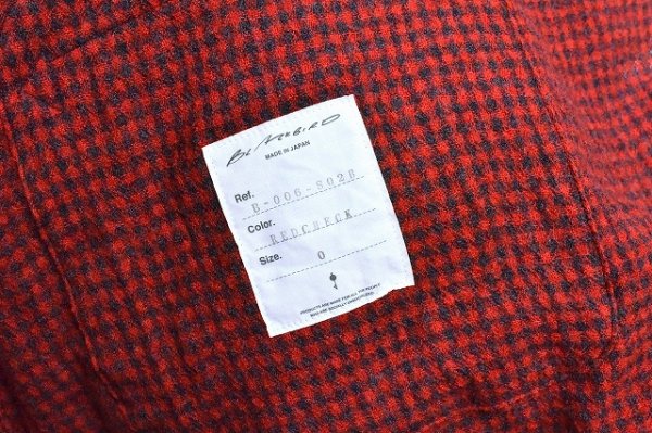 画像5: BLACKBIRD　" hooded toile shirt "　col.Red Check