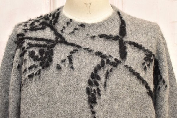 画像2: DRIES VAN NOTEN　" MOUCHE 2709 M.K.SWEATER "　col.M.GRAY