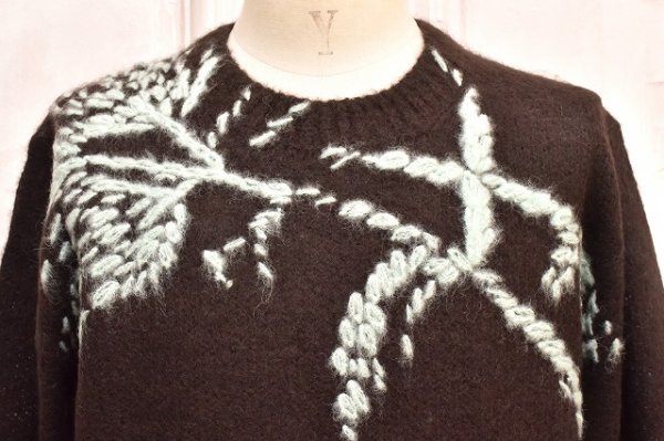 画像2: DRIES VAN NOTEN　" MOUCHE 2709 M.K.SWEATER "　col.D.BROWN