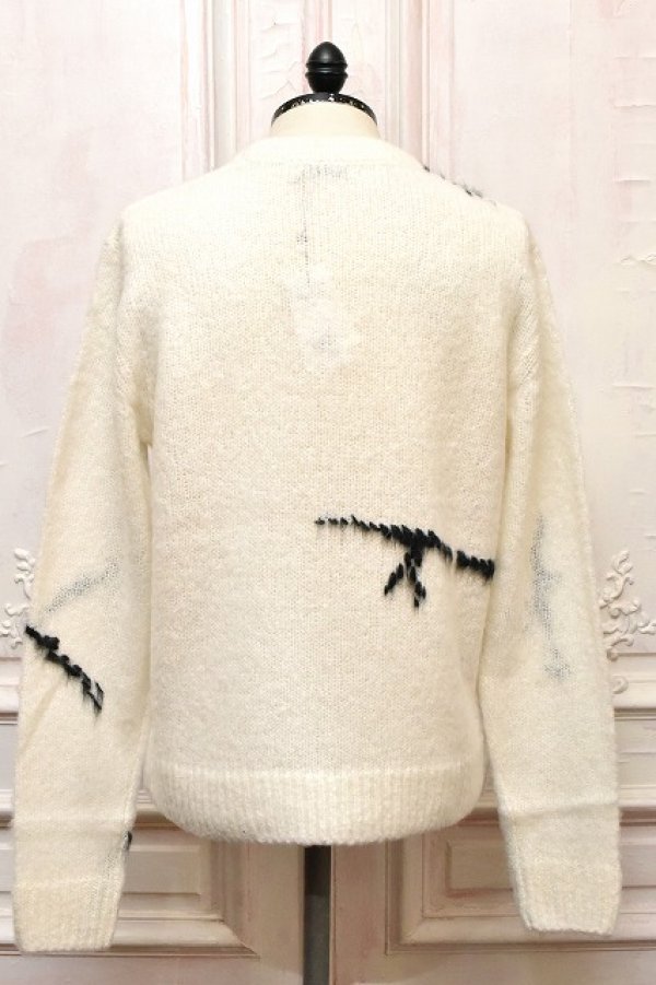 画像4: DRIES VAN NOTEN　" MOUCHE 2709 M.K.SWEATER "　col.WHITE