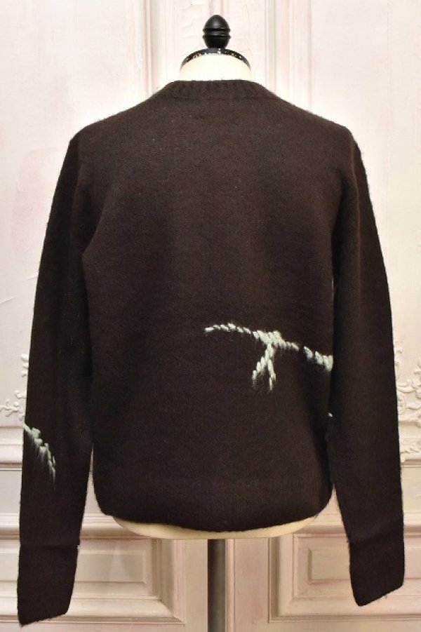 画像4: DRIES VAN NOTEN　" MOUCHE 2709 M.K.SWEATER "　col.D.BROWN