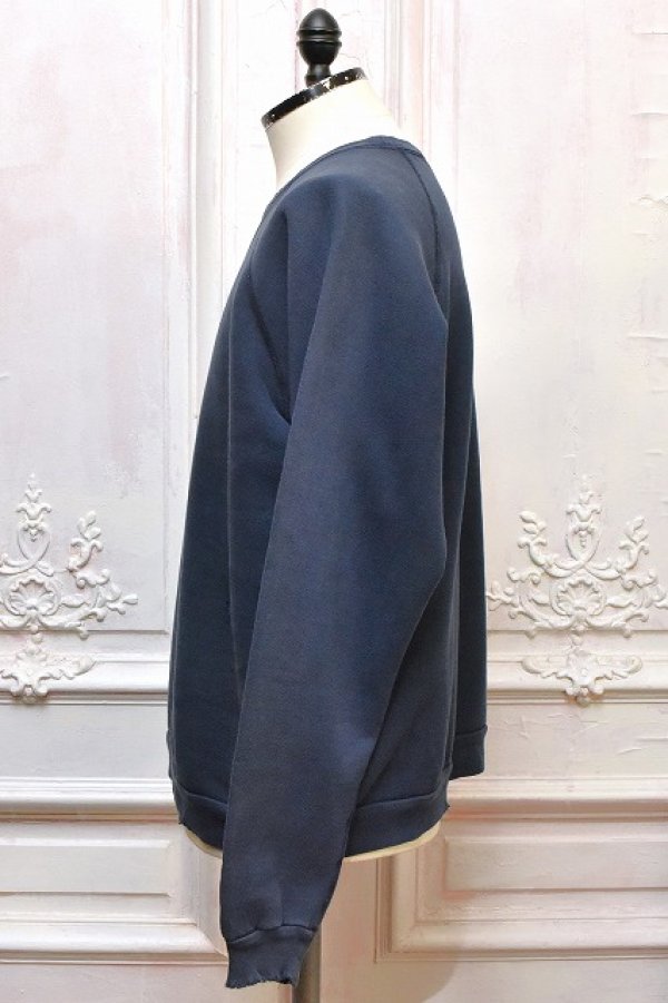 画像2: A.PRESSE　" Vintage Double V Sweatshirt "　col.Navy
