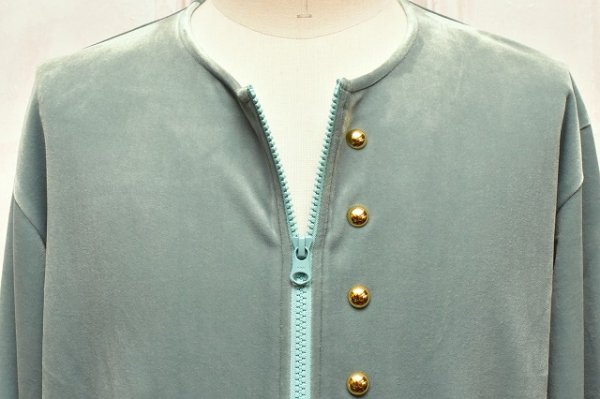 画像2: A MACHINE　" Velor Cardigan in Imitation of Laertes(Hamlet) "　col.Mint