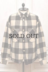 A MACHINE　" Buffalo Check Clown Shirts "　col.Beige