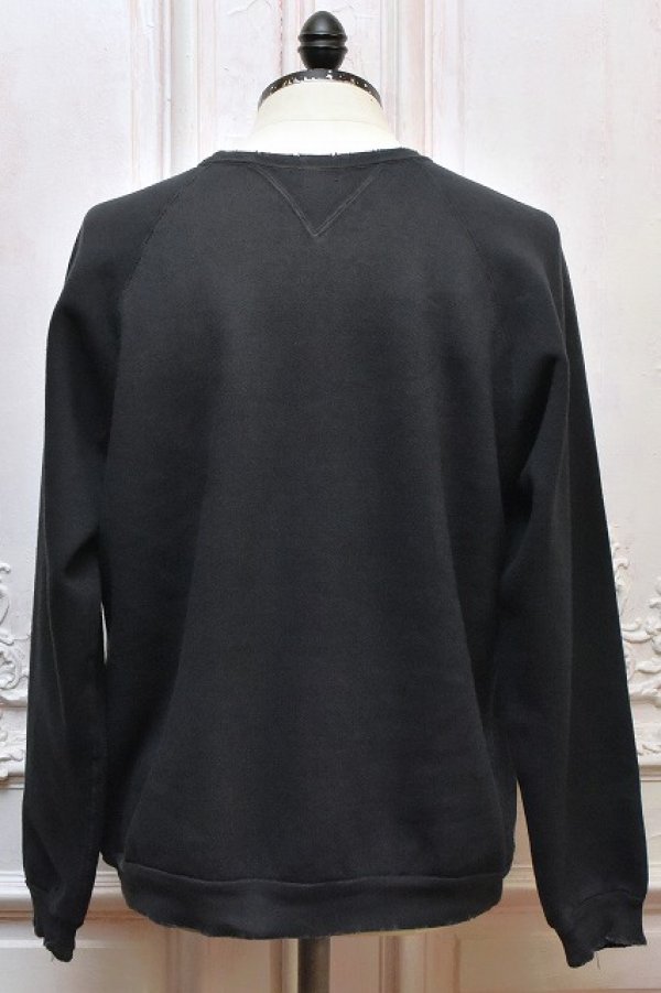 画像3: A.PRESSE　" Vintage Double V Sweatshirt "　col.Black