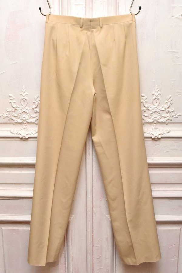 画像3: HUSBANDS　" Wide Trousers - Wool Gabardine  "　col.Light Beige