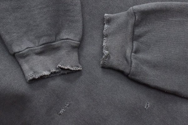 画像4: A.PRESSE　" Vintage Double V Sweatshirt "　col.Black
