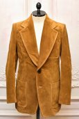 画像1: HUSBANDS　" Single Breasted Jacket - Spilit Calf Suede "　col.Caramel (1)