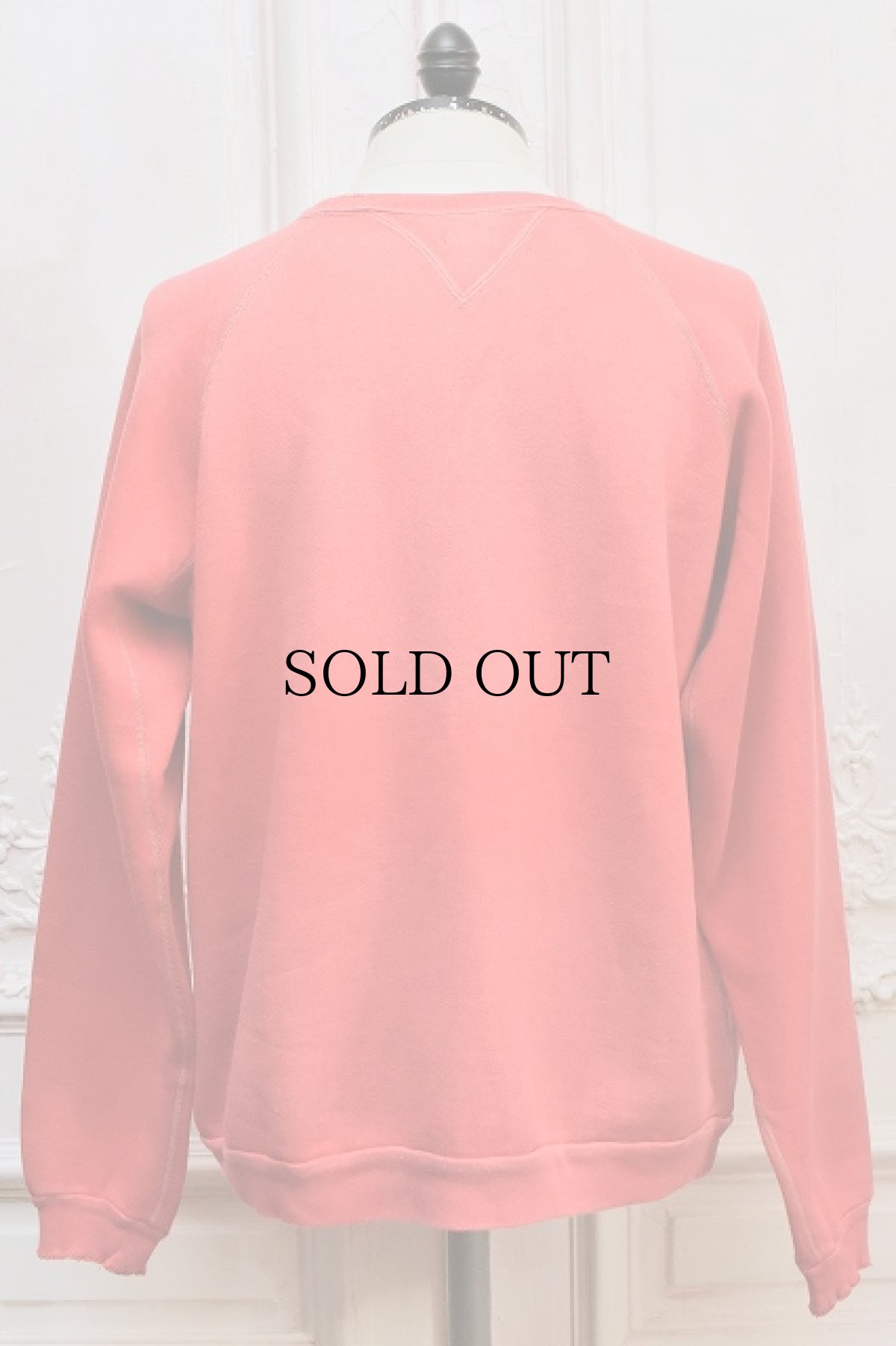 トップス A.PRESSE Vintage Double V Sweatshirt A.PRESSE - Vintage Double V Sweatshirt - Black | UP THERE