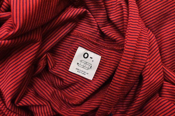 画像4: O- (0-CHO-RUI.LAB)　" MERINO HOODIE "　col.Red Navy Stripe