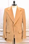 画像1: HUSBANDS　" Single Breasted Jacket - Cotton Velvet "　col.Beige (1)