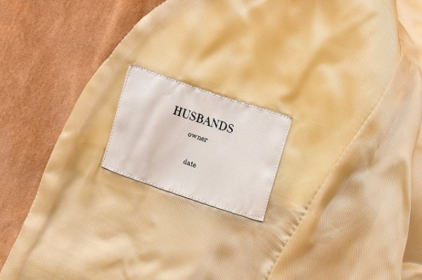 画像8: HUSBANDS　" Single Breasted Jacket - Cotton Velvet "　col.Beige