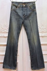 HUSBANDS　" Flared Jeans - Cotton Denim "　col.Washed Indigo
