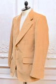 画像2: HUSBANDS　" Single Breasted Jacket - Cotton Velvet "　col.Beige (2)