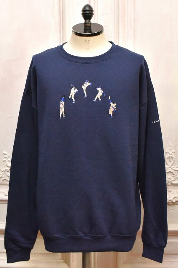 画像1: TAMANIWA　" TORNADO SWEAT "　col.Navy